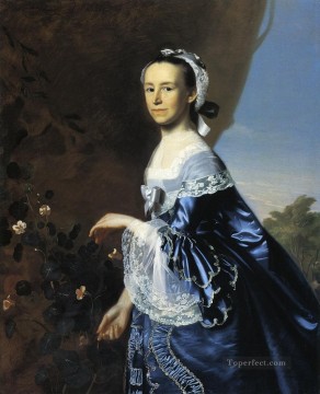  James Oil Painting - Mrs James Warren Mercy Otis colonial New England Portraiture John Singleton Copley